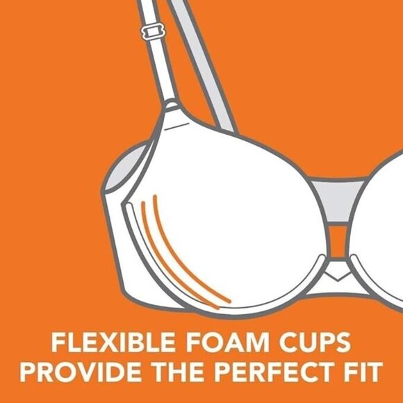 **Warner's** Women's Blissful Benefits Side Smoothing Wire Bra Black - Picture 4 of 7